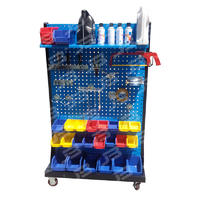 Movable Material Pegboard Tool Storage For Workshop